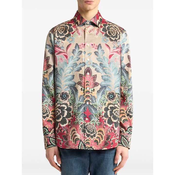 Etro Neutrals Shirts Men