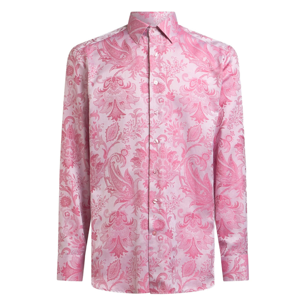 Etro Pink Shirts Men