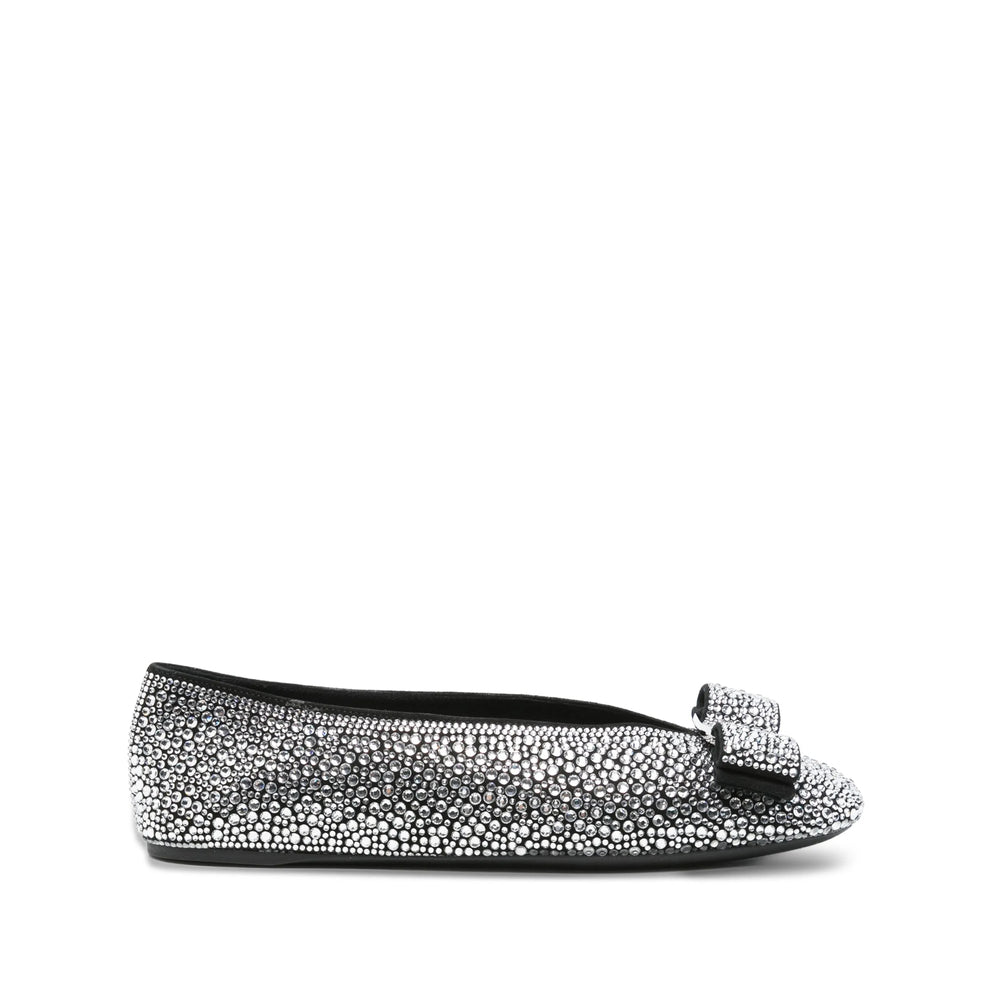 Ferragamo Black Ballet Flats Women