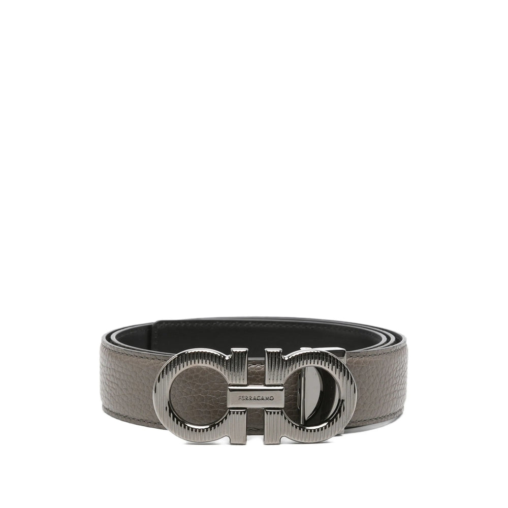 Ferragamo Grey Belts Men