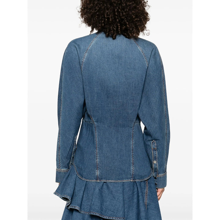 Alaïa Blue Tops - Shirts Women