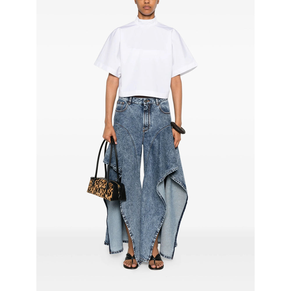 Alaïa White Tops - T-Shirts & Jerseys Women