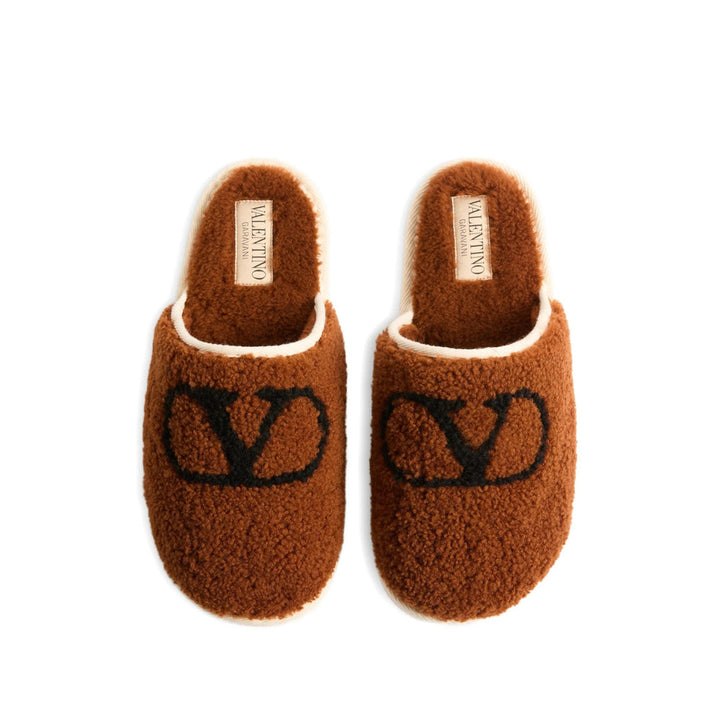 Valentino Garavani Brown Flip-Flops & Slides Men