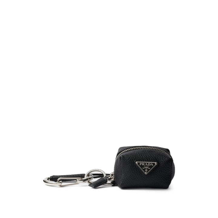 Prada Black Keyrings & Chains Men