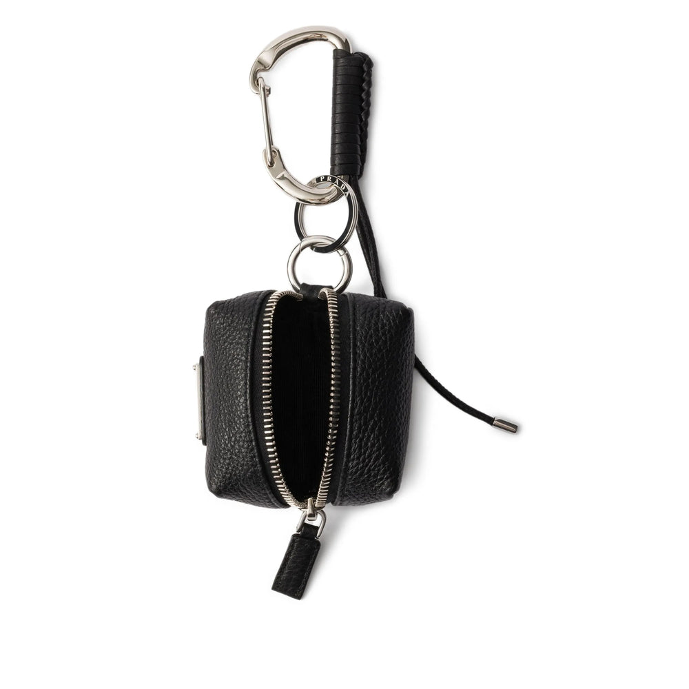 Prada Black Keyrings & Chains Men