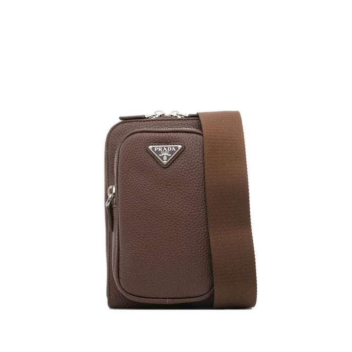 Prada Brown Messenger Bags Men
