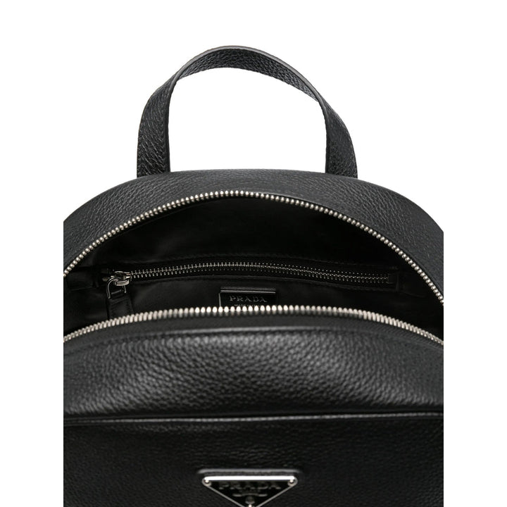 Prada Black Backpacks Men