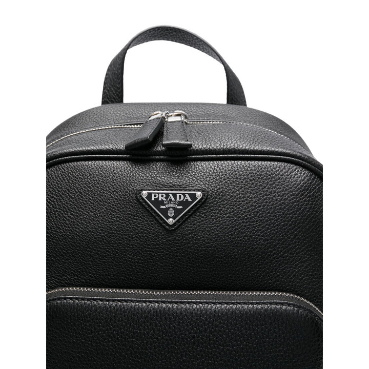 Prada Black Backpacks Men