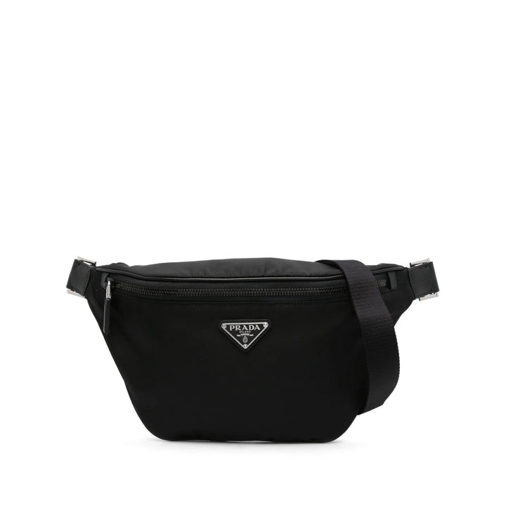 Prada Black Belt Bags Men