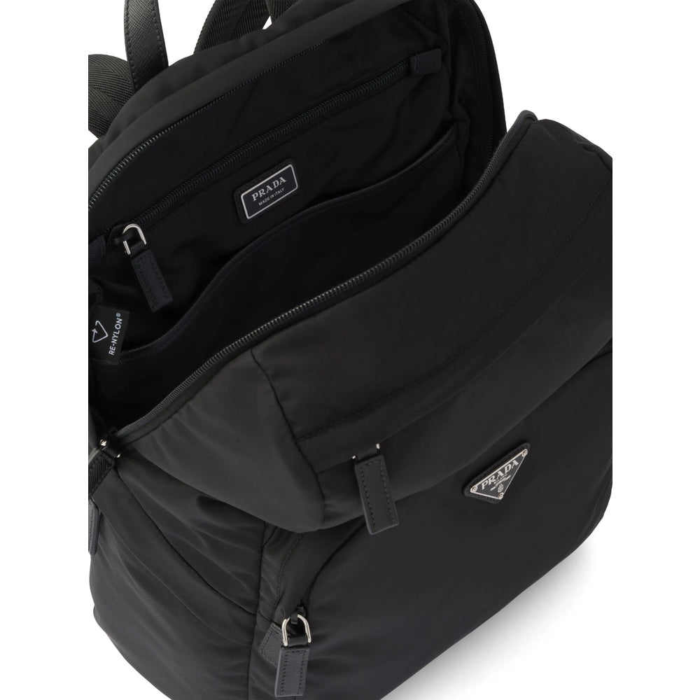 Prada Black Backpacks Men