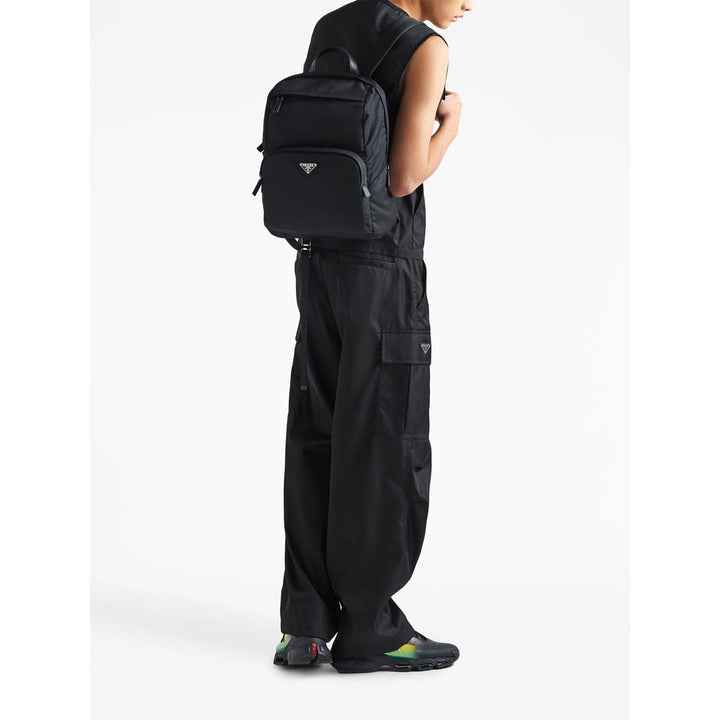 Prada Black Backpacks Men
