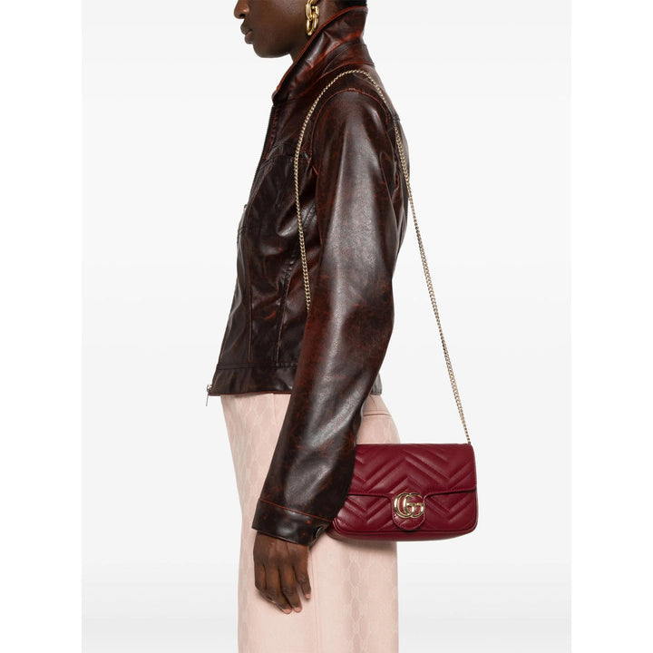 Gucci Red Shoulder Bags Women