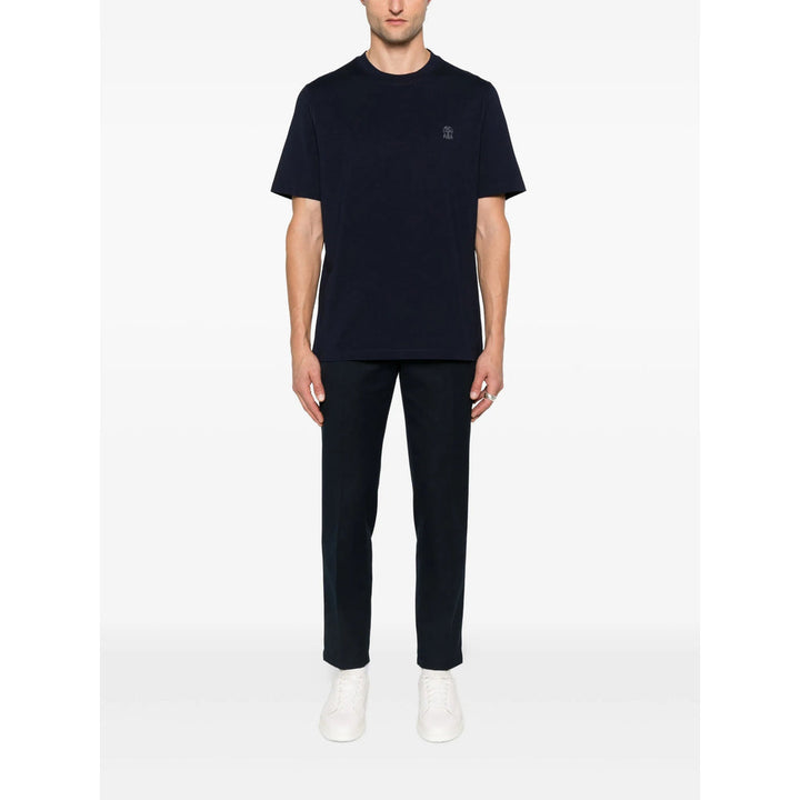 Brunello Cucinelli Blue T-Shirts & Vests - T-Shirts Men