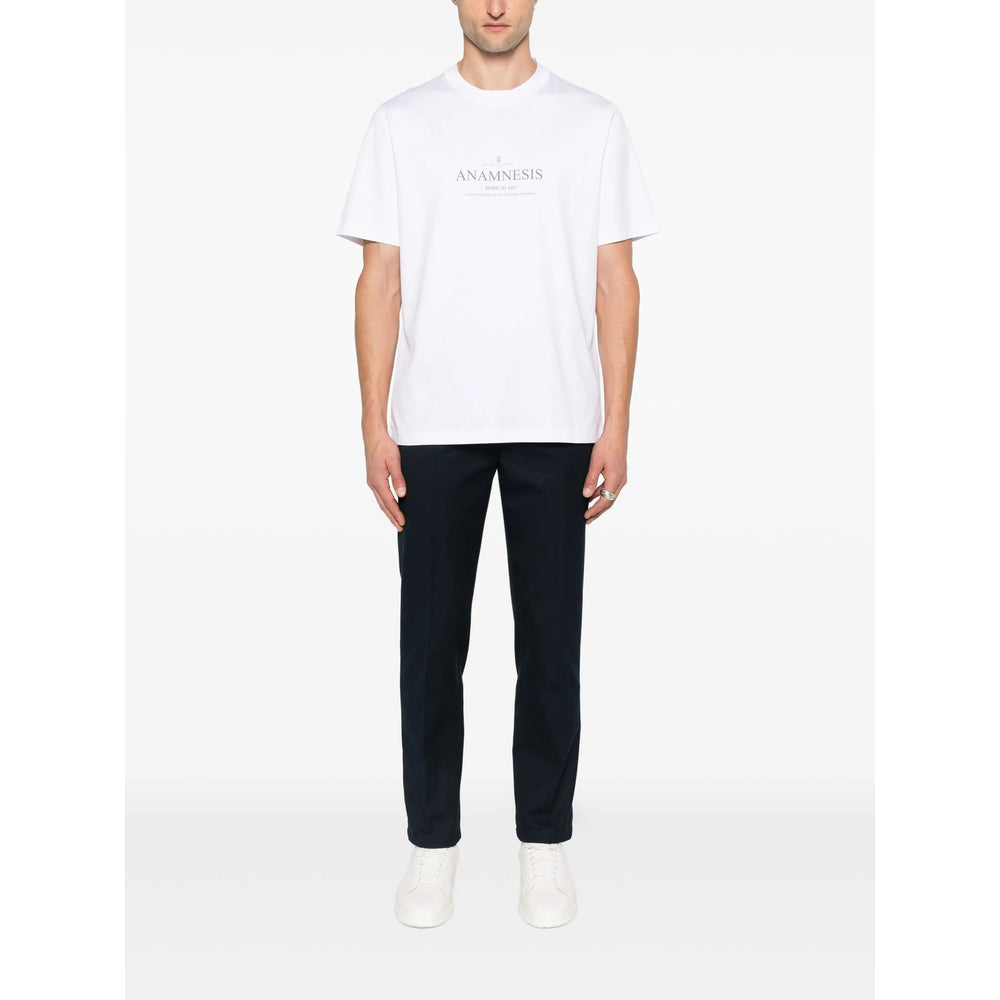 Brunello Cucinelli White T-Shirts & Vests - T-Shirts Men