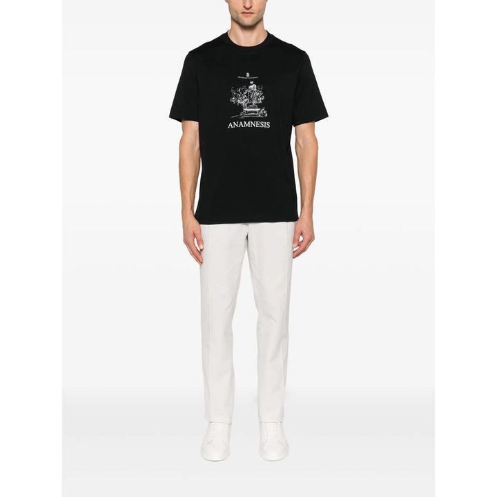 Brunello Cucinelli Black T-Shirts & Vests - T-Shirts Men