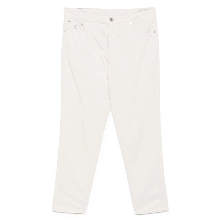 Brunello Cucinelli Neutrals Trousers - Regular & Straight-Leg Trousers Men