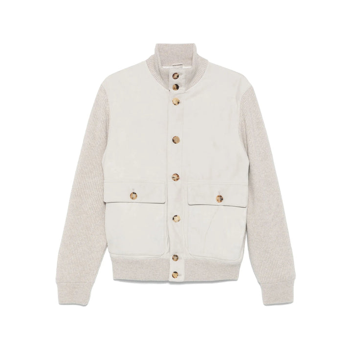 Brunello Cucinelli Grey Jackets - Lightweight Jackets Men
