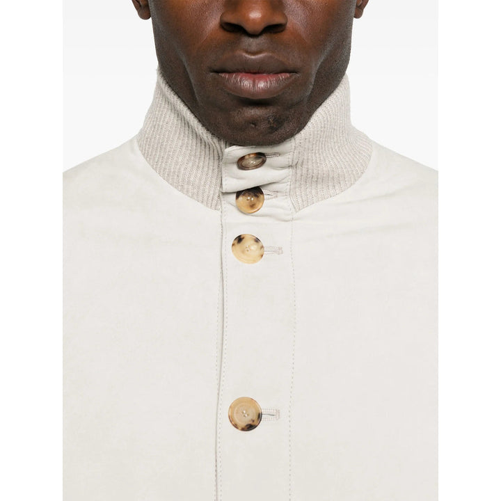 Brunello Cucinelli Grey Jackets - Lightweight Jackets Men