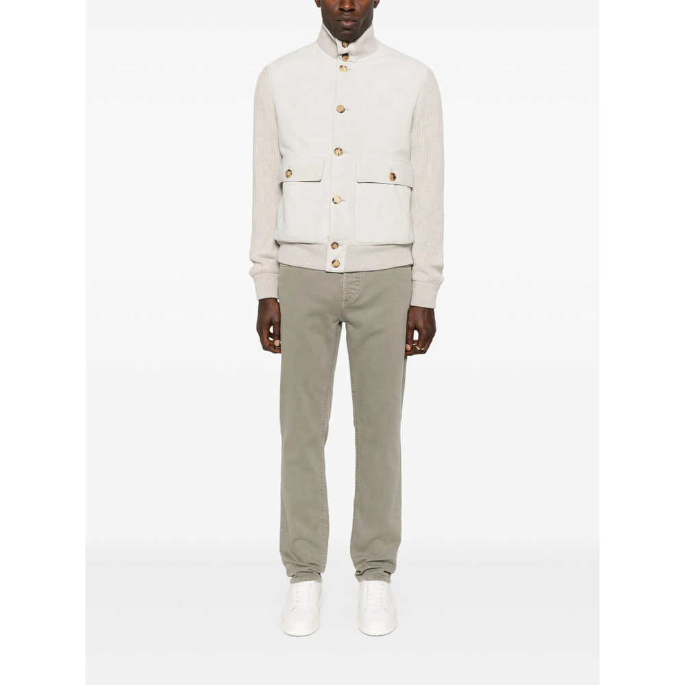 Brunello Cucinelli Grey Jackets - Lightweight Jackets Men