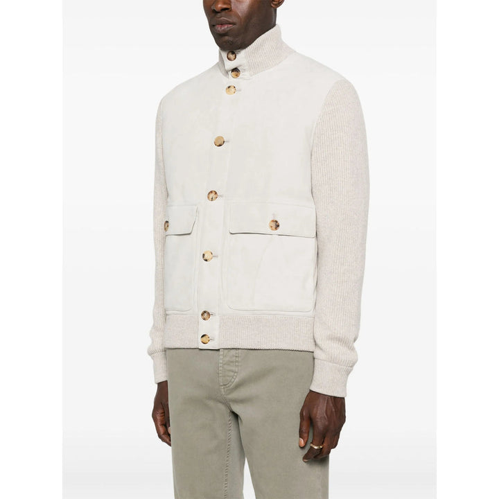 Brunello Cucinelli Grey Jackets - Lightweight Jackets Men