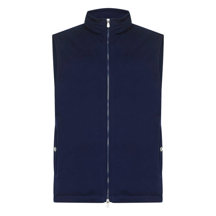 Brunello Cucinelli Blue Jackets - Waistcoats & Gilets Men
