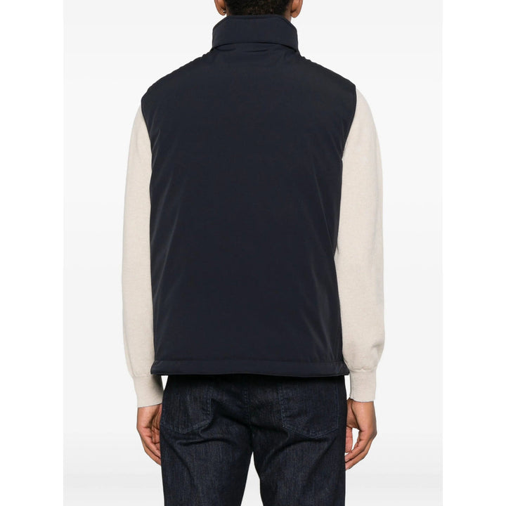 Brunello Cucinelli Blue Jackets - Waistcoats & Gilets Men