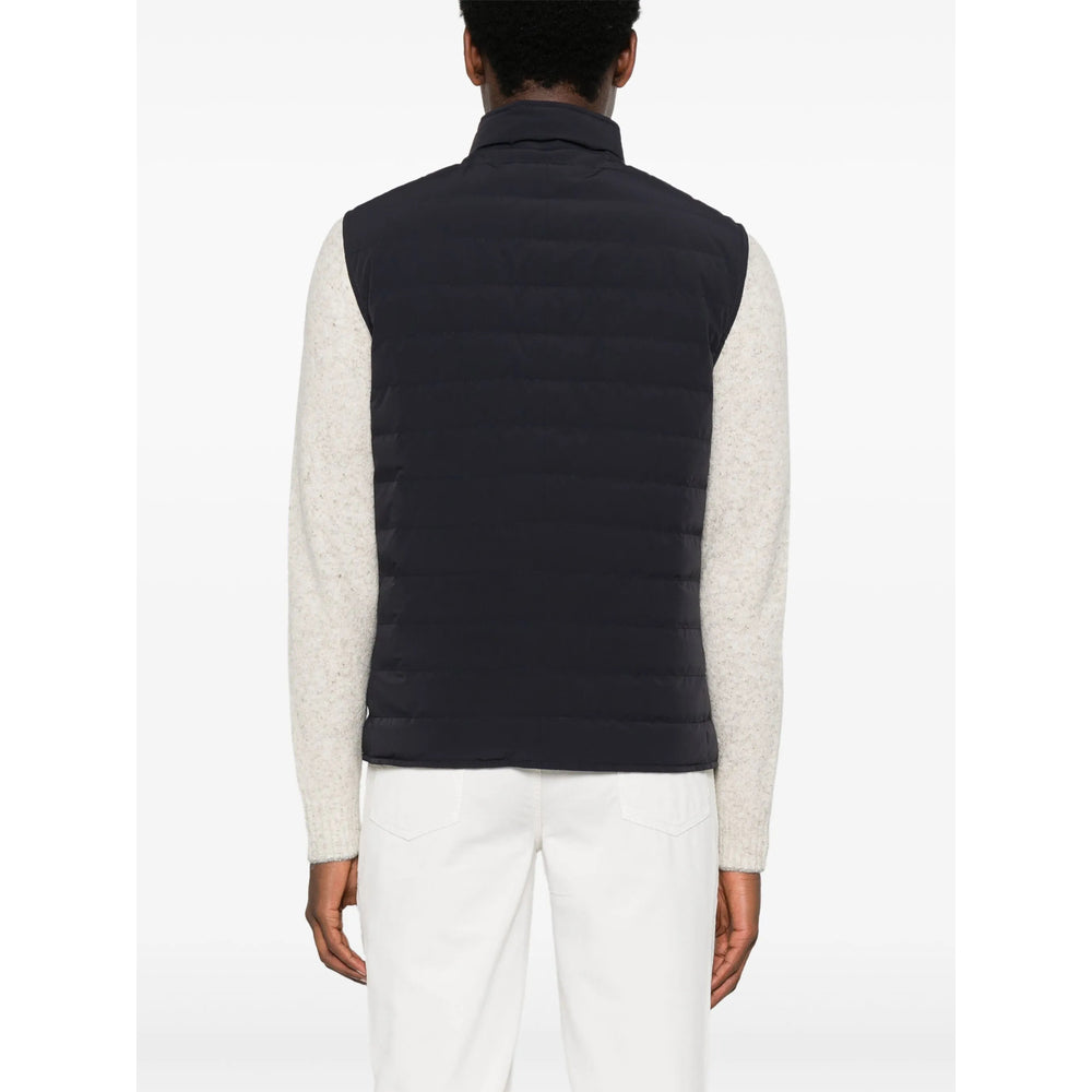 Brunello Cucinelli Blue Jackets - Waistcoats & Gilets Men
