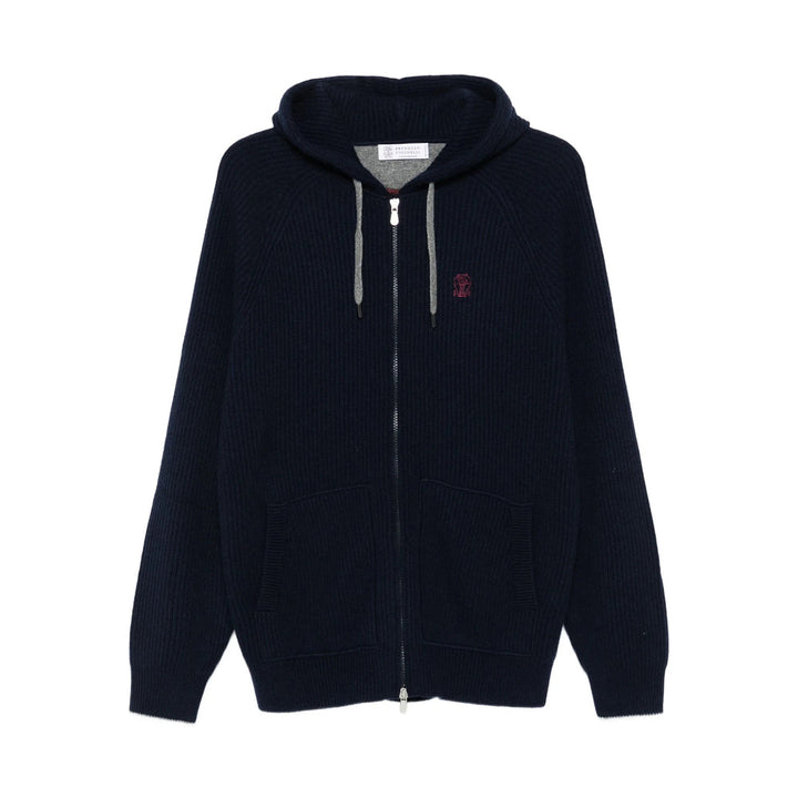 Brunello Cucinelli Blue Sweaters & Knitwear - Cardigans Men