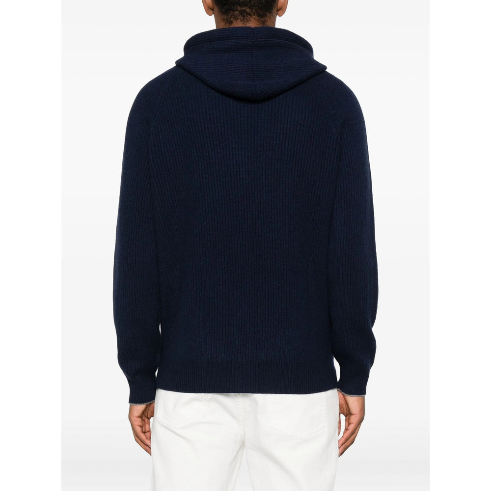 Brunello Cucinelli Blue Sweaters & Knitwear - Cardigans Men