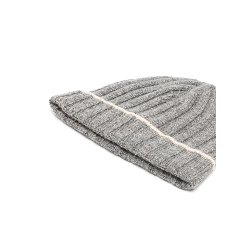 Brunello Cucinelli Grey Hats Men