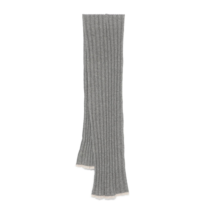 Brunello Cucinelli Grey Scarves Men