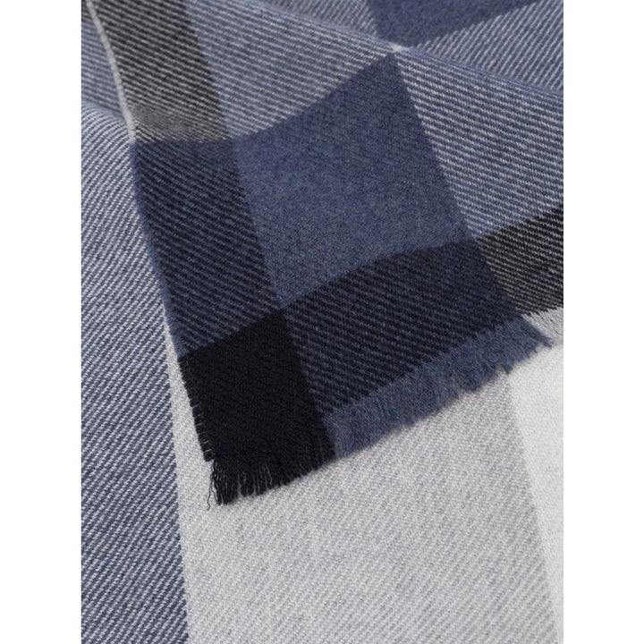Brunello Cucinelli Blue Scarves Men