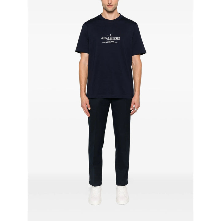 Brunello Cucinelli Blue T-Shirts & Vests - T-Shirts Men