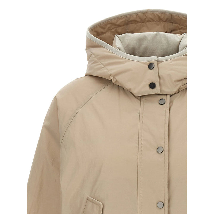 Brunello Cucinelli Neutrals Jackets - Bomber Jackets Women