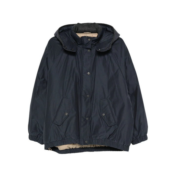 Brunello Cucinelli Blue Jackets - Oversized Jackets Women