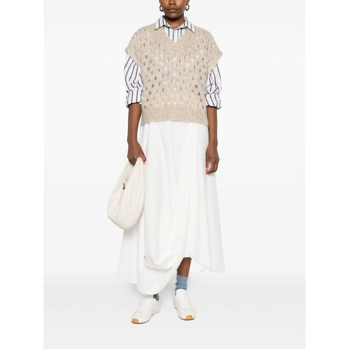 Brunello Cucinelli Neutrals Tops - Vests & Tank Tops Women