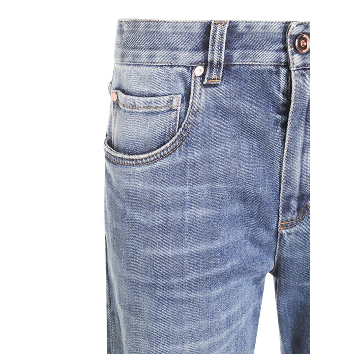 Brunello Cucinelli Blue Denim - Flared Jeans Women