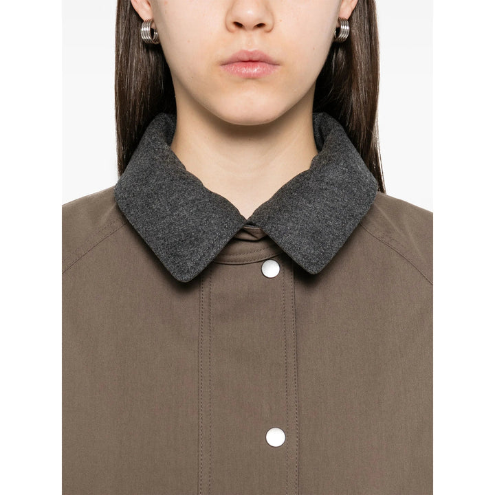 Brunello Cucinelli Brown Jackets - Oversized Jackets Women