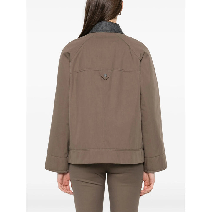 Brunello Cucinelli Brown Jackets - Oversized Jackets Women