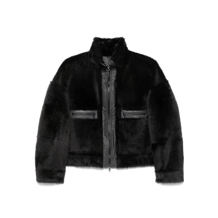 Brunello Cucinelli Grey Jackets - Leather Jackets Women