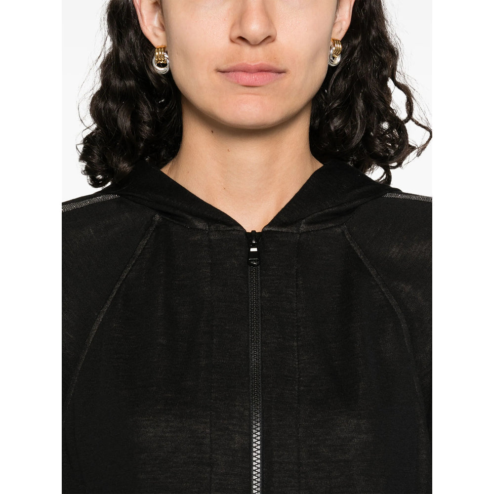 Brunello Cucinelli Black Tops - Hoodies Women