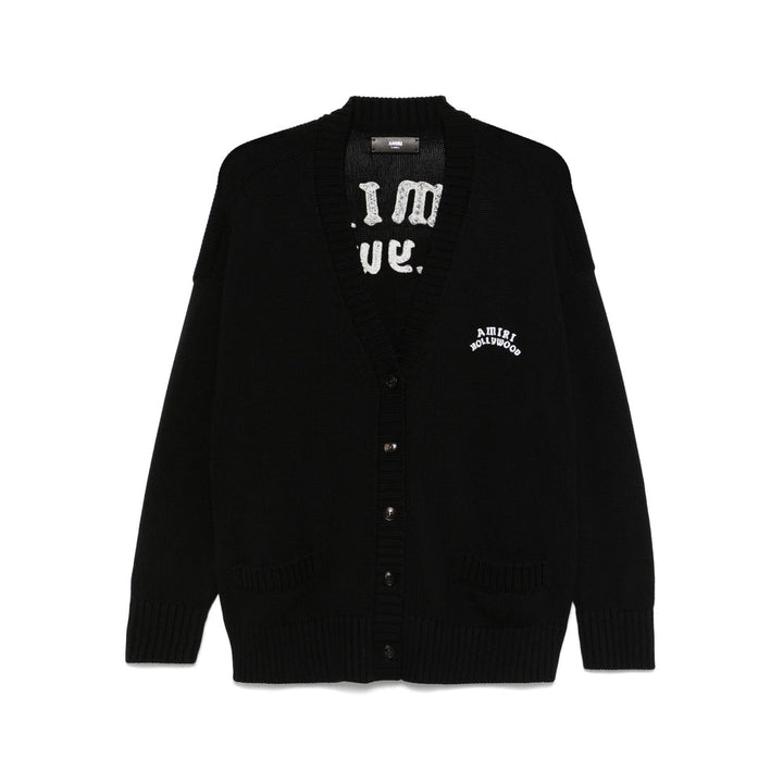 Amiri Black Knitwear - Cardigans Women