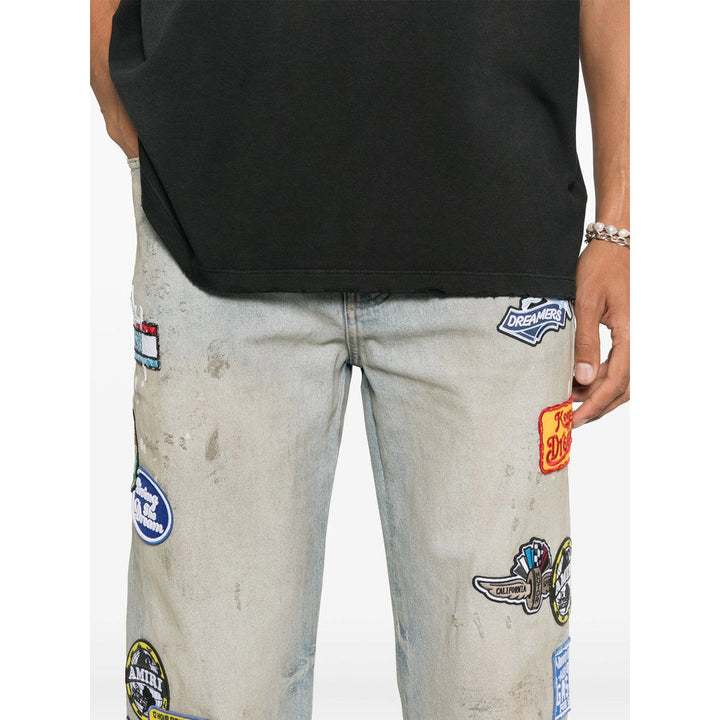 Amiri Blue Denim - Regular & Straight-Leg Jeans Men