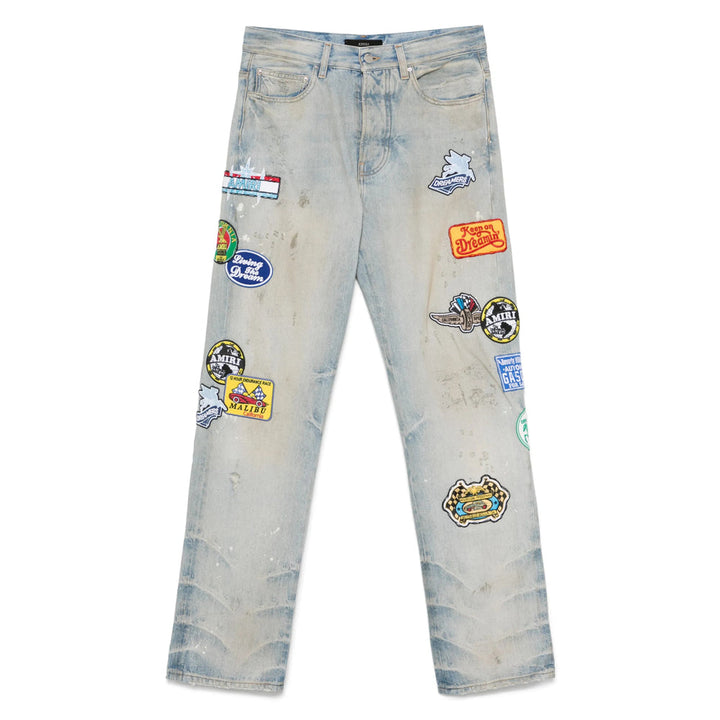 Amiri Blue Denim - Regular & Straight-Leg Jeans Men