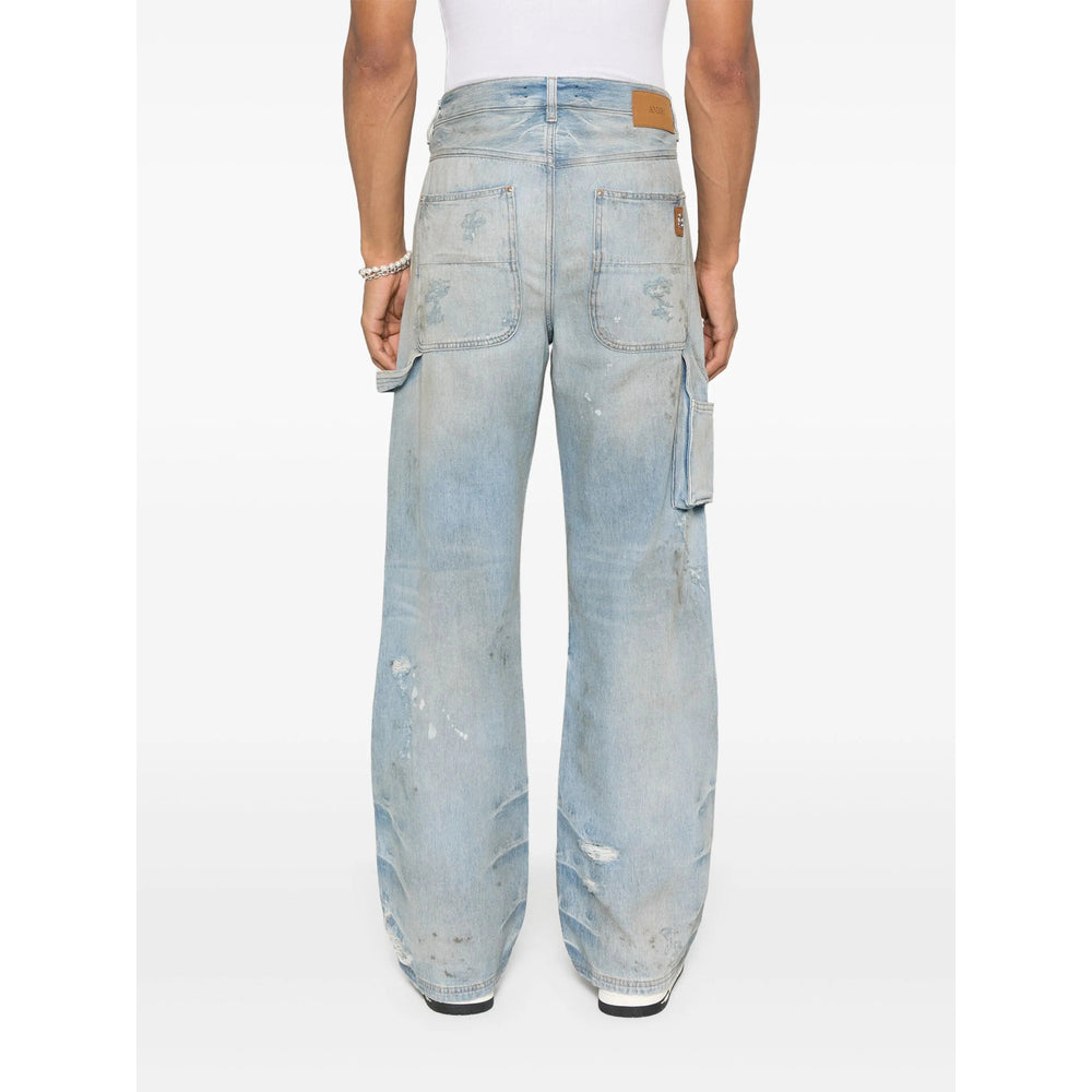 Amiri Blue Denim - Regular & Straight-Leg Jeans Men
