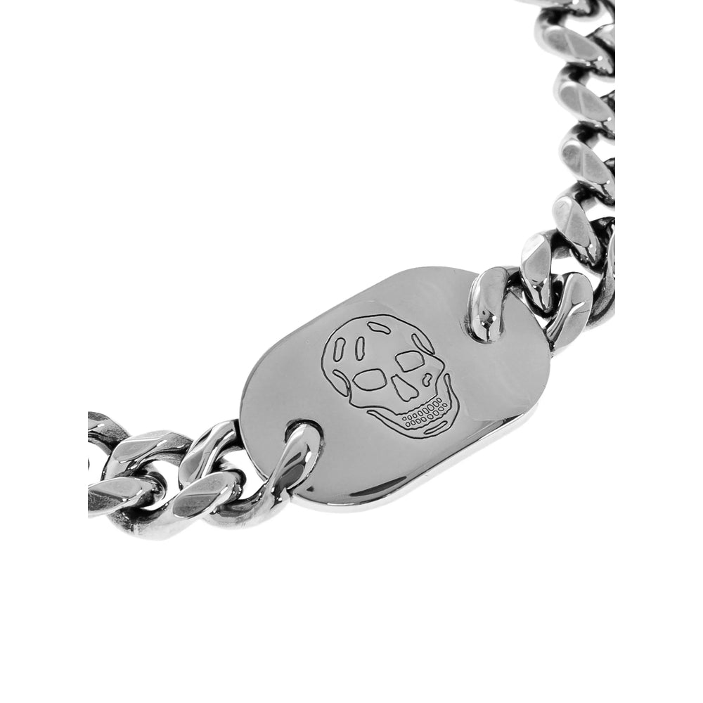 Alexander Mcqueen Silver Bracelets Men