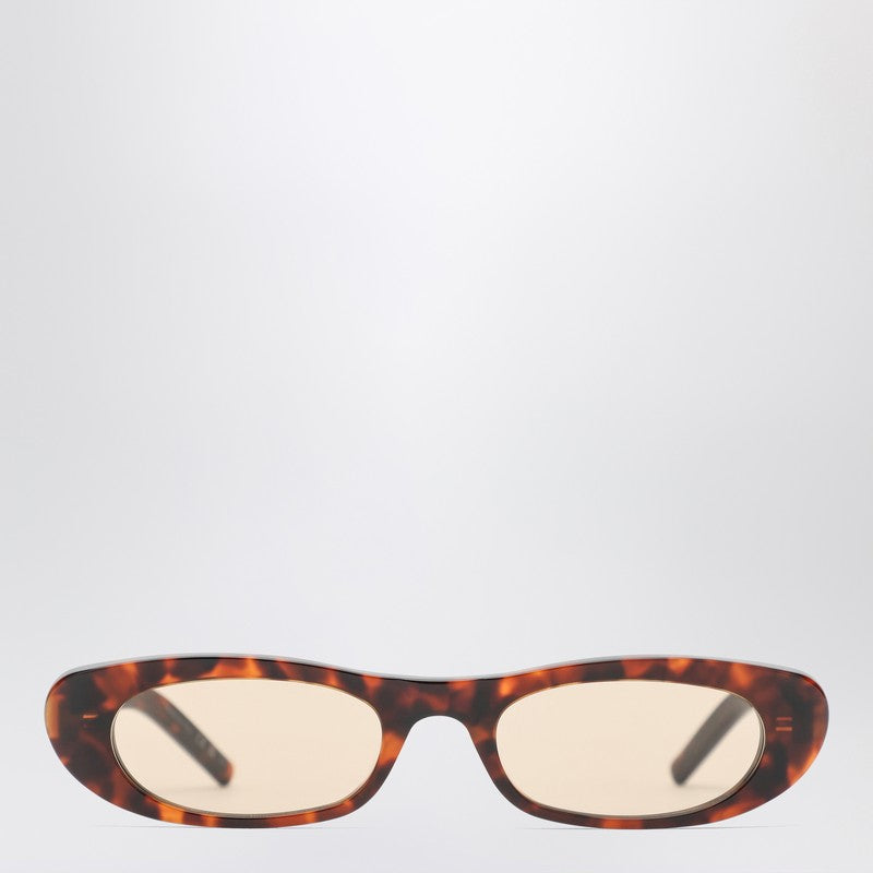 Saint Laurent Sl 557 Shade Havana Sunglasses Women