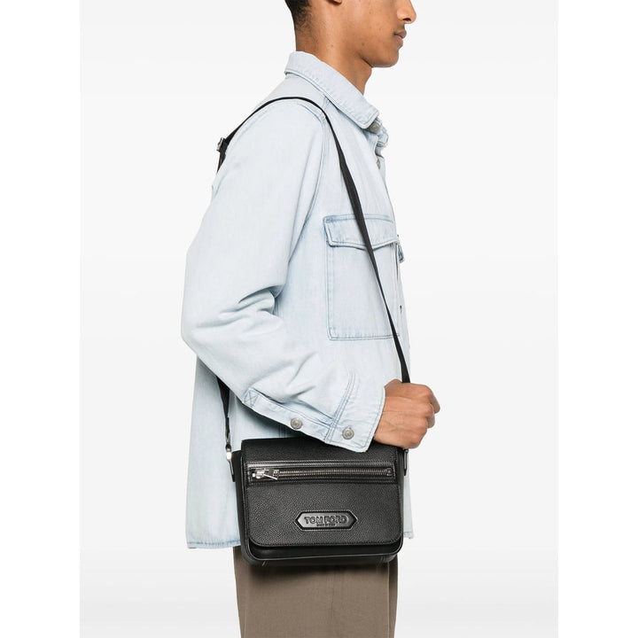 Tom Ford Black Shoulder Bags Men