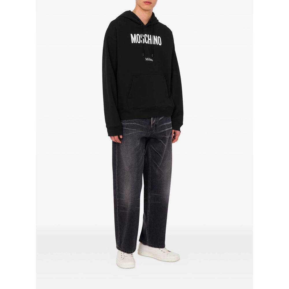 Moschino Black Sweaters & Knitwear - Hoodies Men