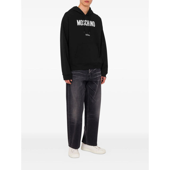 Moschino Black Sweaters & Knitwear - Hoodies Men